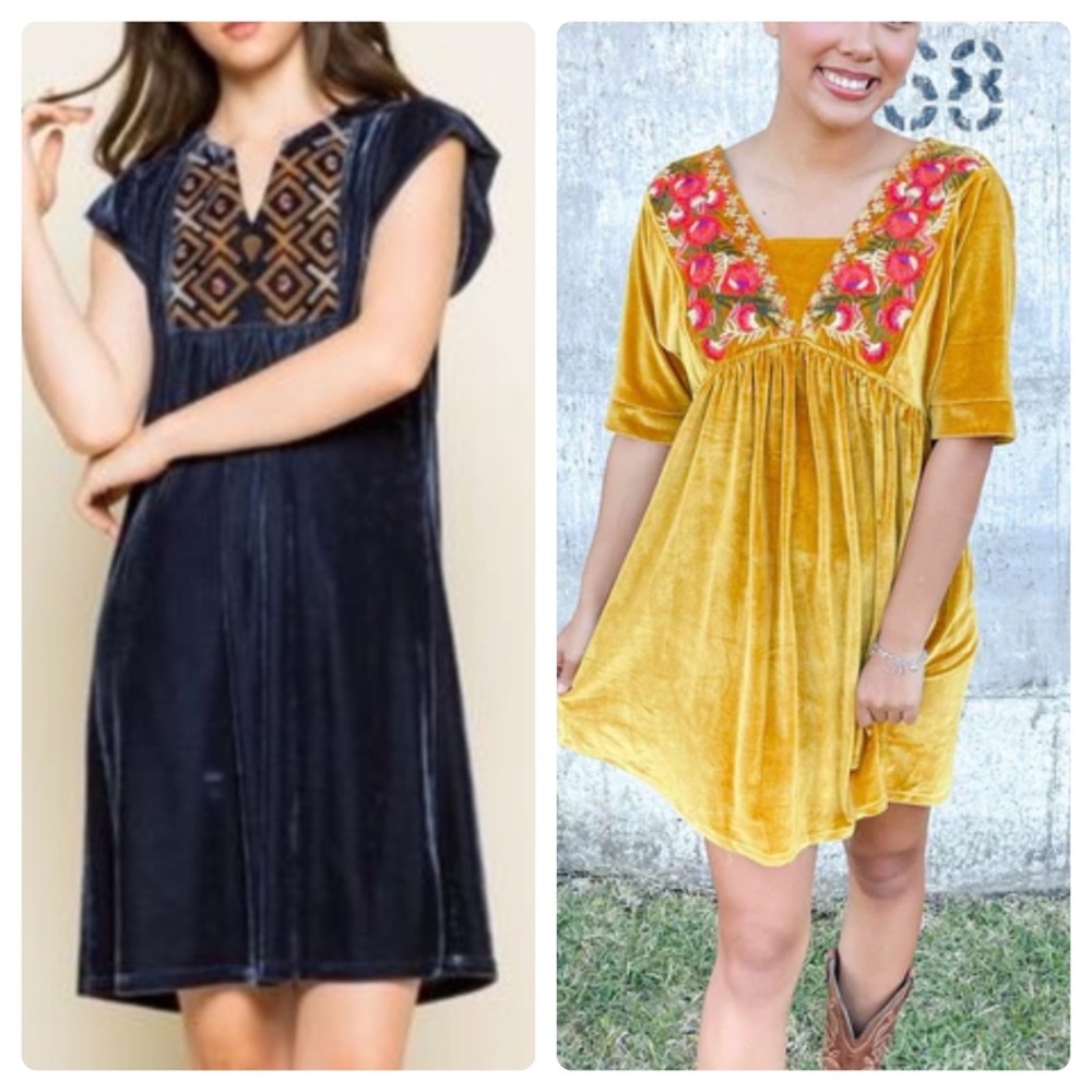 ANTHROPOLOGIE THML VELVET DRESS